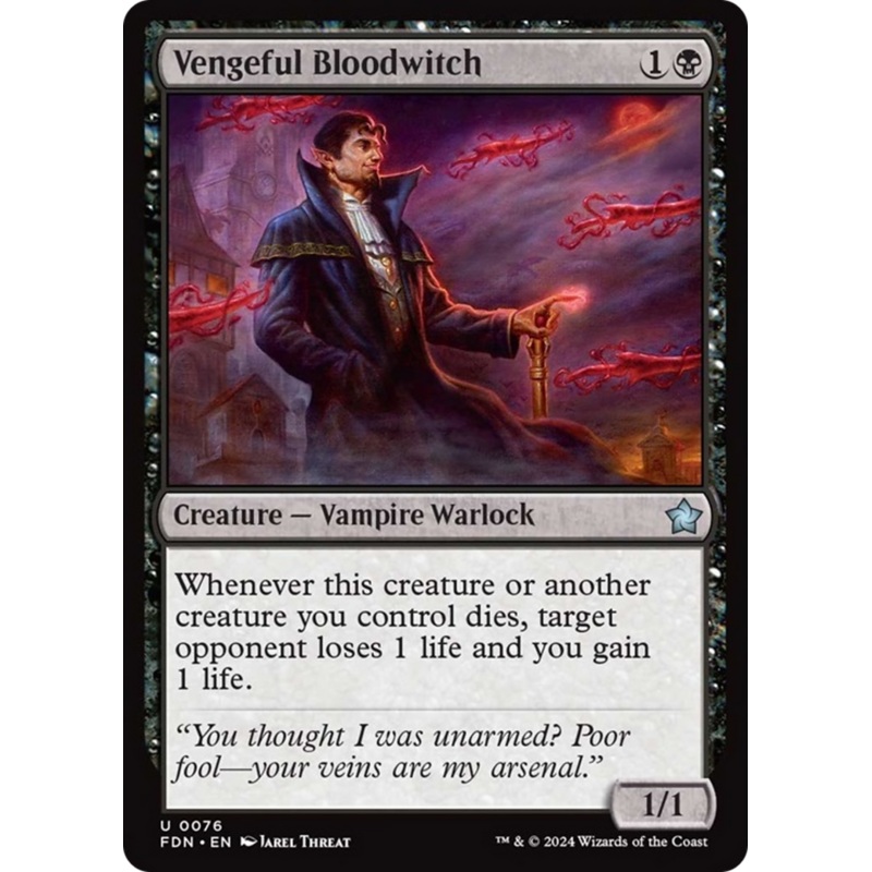 Vengeful Bloodwitch [Foundations]