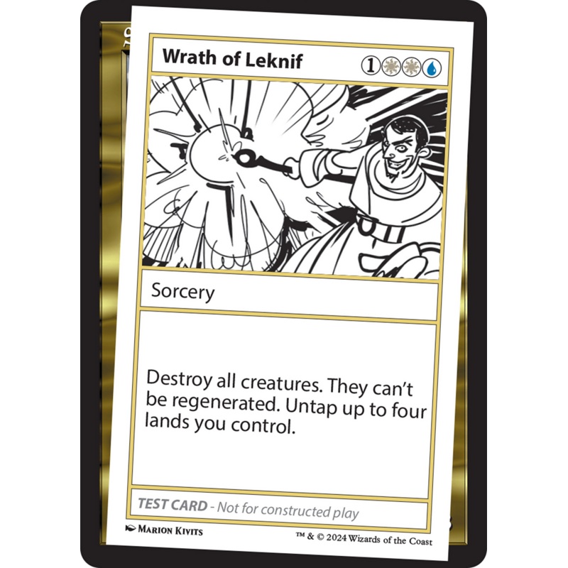 Wrath of Leknif [Mystery Booster 2 Playtest Cards]