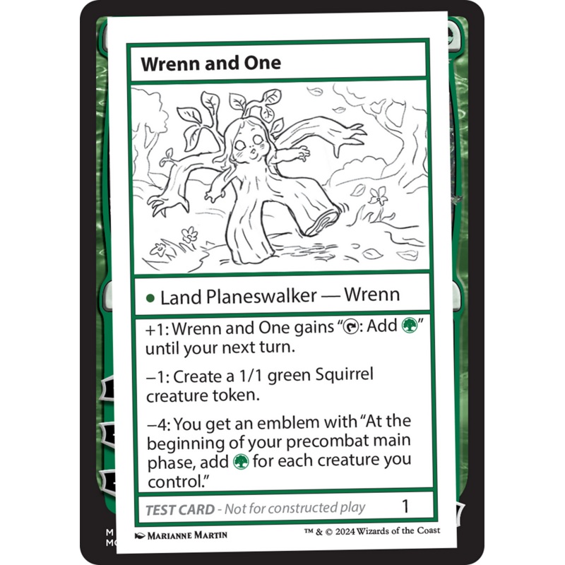 Wrenn and One [Mystery Booster 2 Playtest Cards]