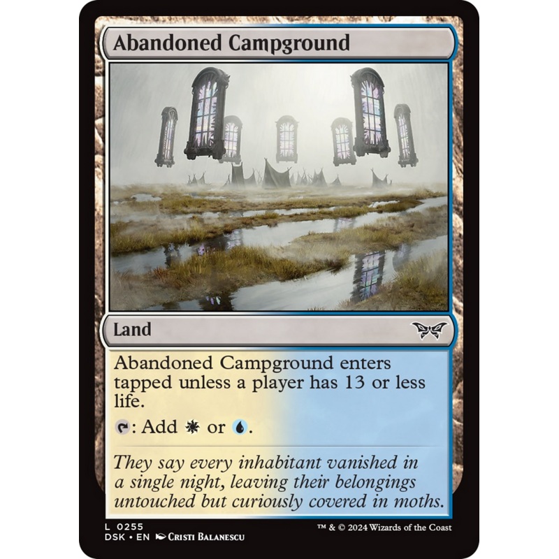 Abandoned Campground [Duskmourn: House of Horror]