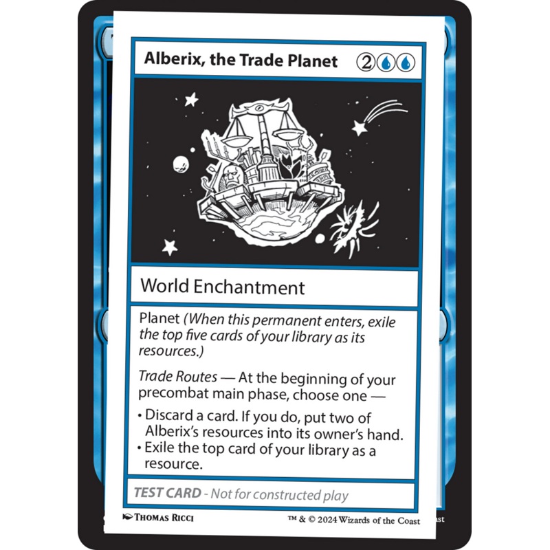 Alberix, the Trade Planet [Mystery Booster 2 Playtest Cards]