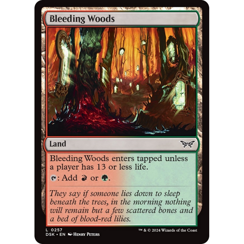 Bleeding Woods [Duskmourn: House of Horror]