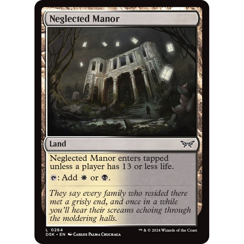 Neglected Manor [Duskmourn: House of Horror]