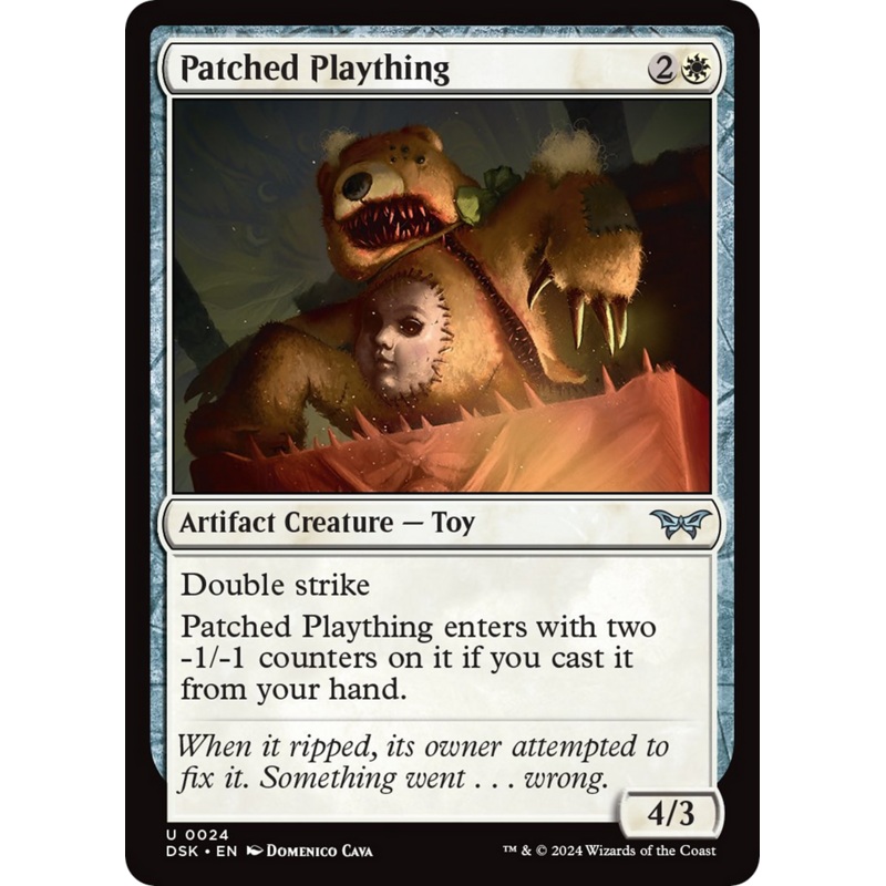 Patched Plaything [Duskmourn: House of Horror]