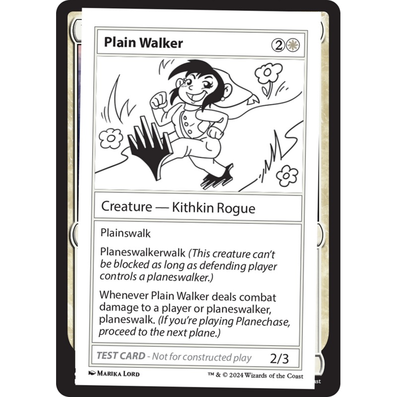 Plain Walker [Mystery Booster 2 Playtest Cards]