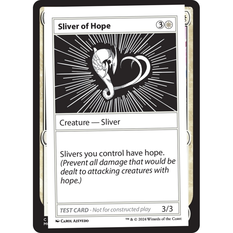 Sliver of Hope [Mystery Booster 2 Playtest Cards]