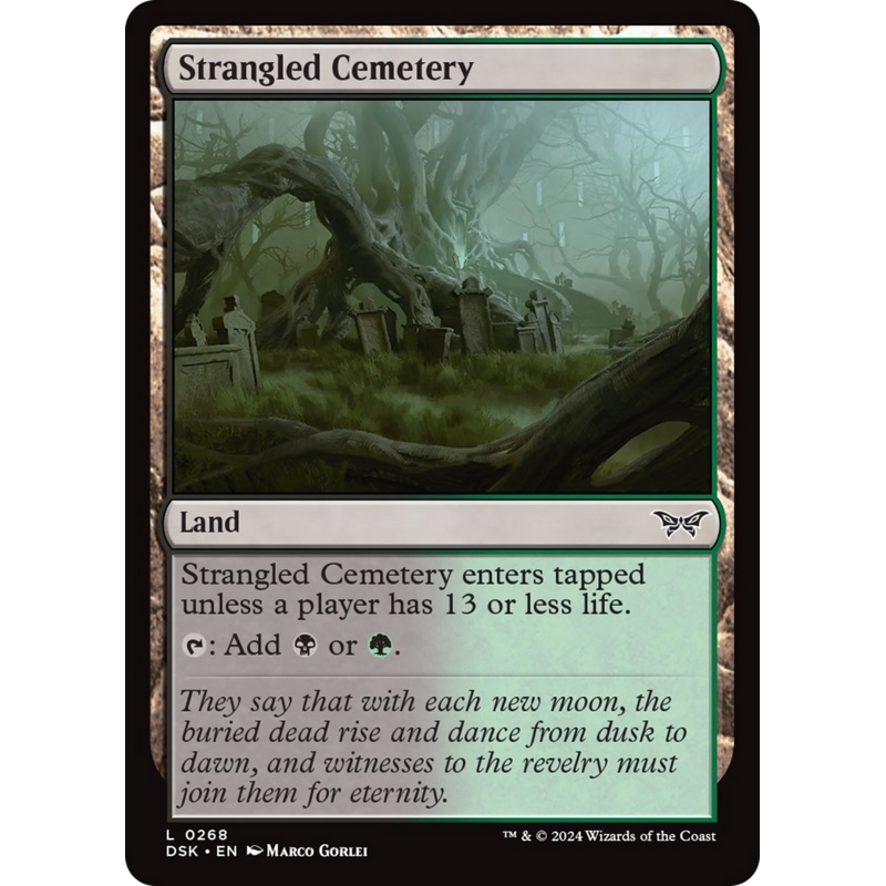 Strangled Cemetery [Duskmourn: House of Horror]