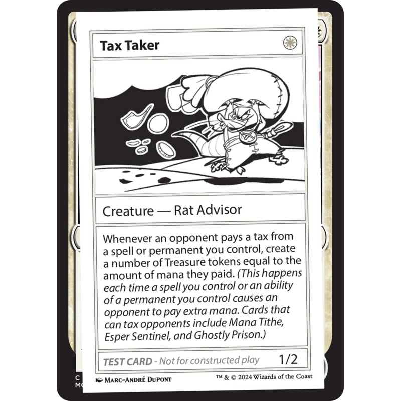 Tax Taker [Mystery Booster 2 Playtest Cards]