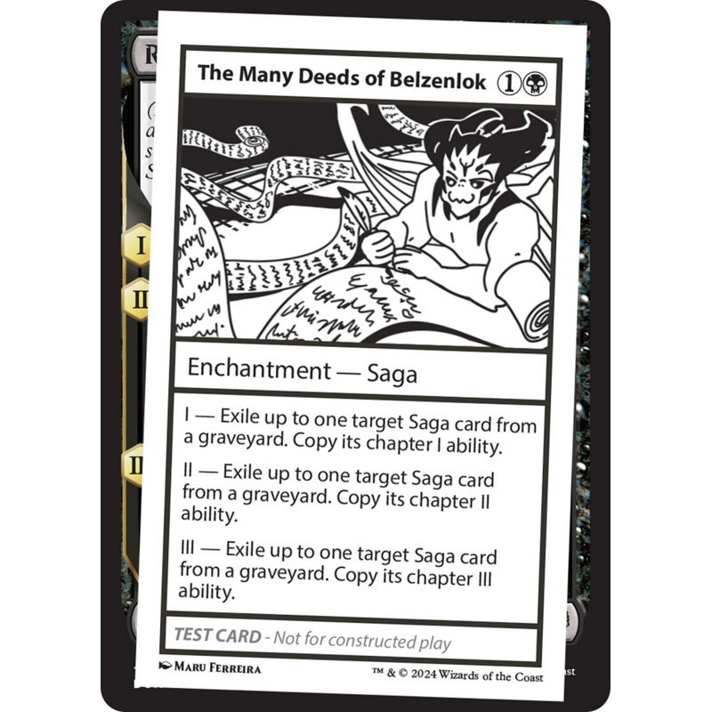The Many Deeds of Belzenlok [Mystery Booster 2 Playtest Cards]