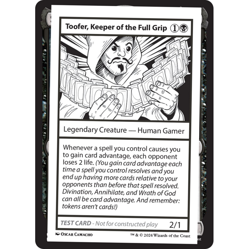 Toofer, Keeper of the Full Grip [Mystery Booster 2 Playtest Cards]