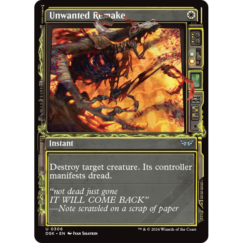 Unwanted Remake (Showcase) [Duskmourn: House of Horror]