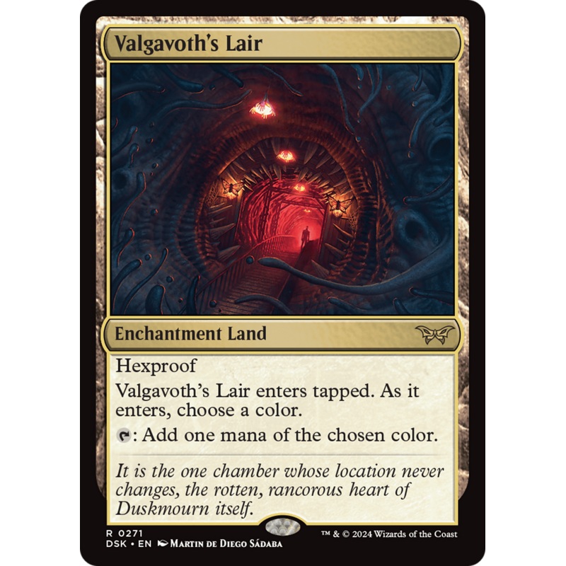 Valgavoth's Lair [Duskmourn: House of Horror]
