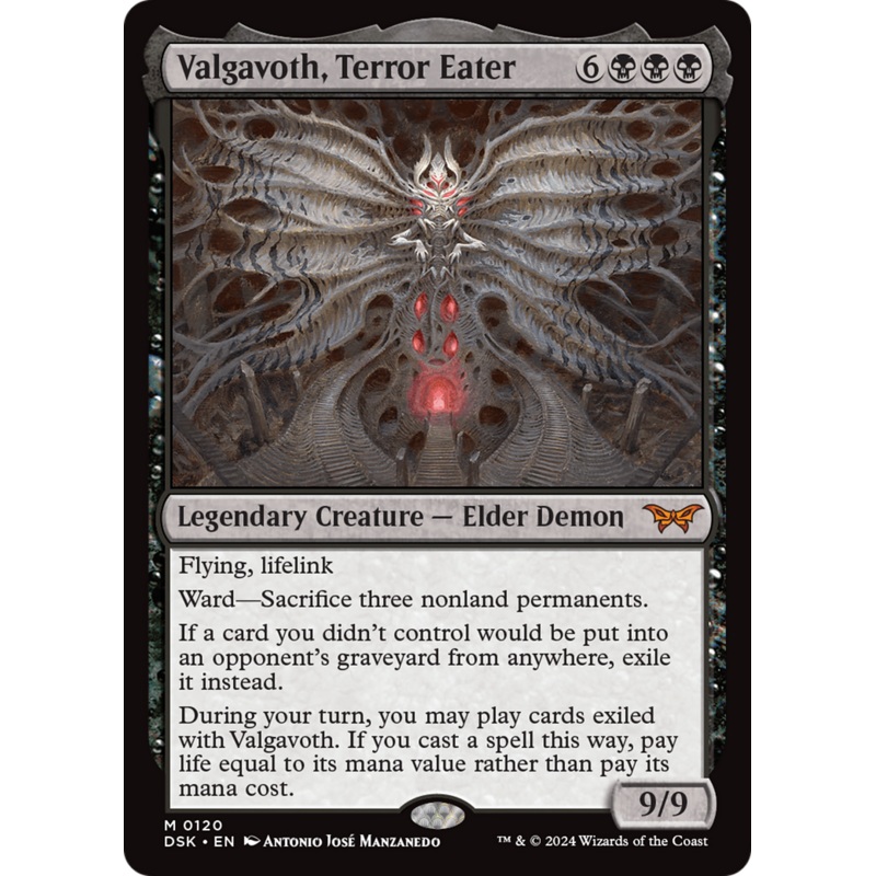Valgavoth, Terror Eater [Duskmourn: House of Horror]