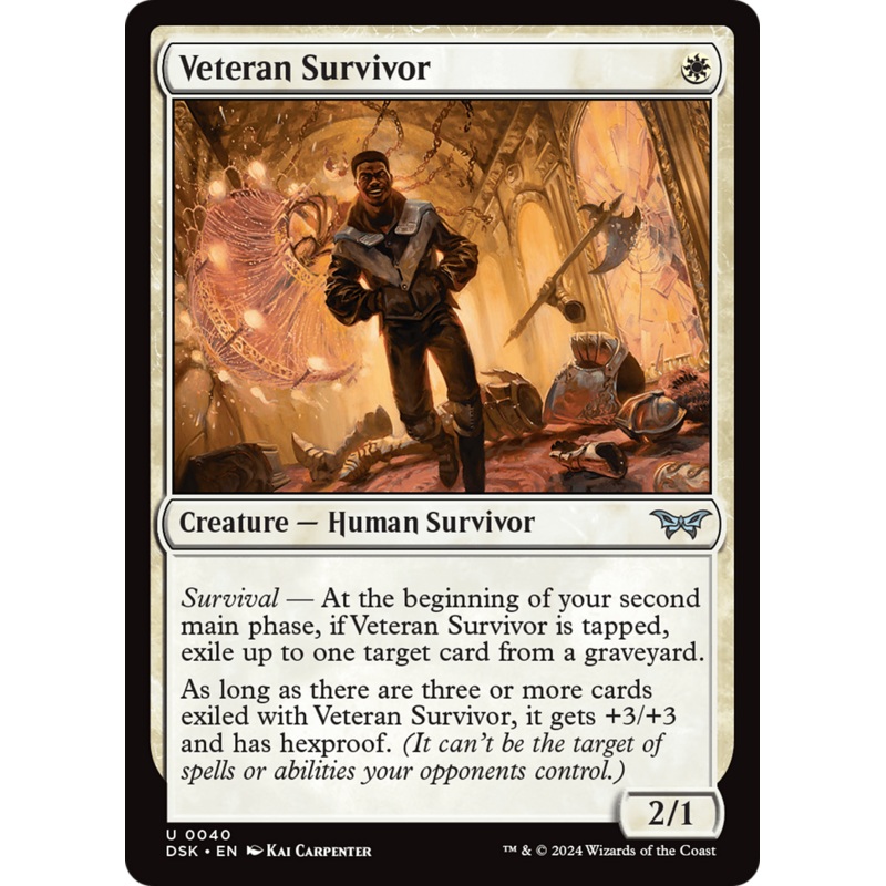 Veteran Survivor [Duskmourn: House of Horror]