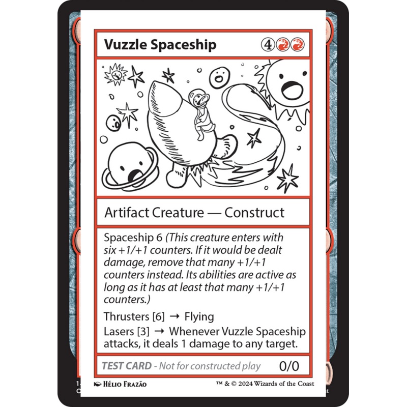 Vuzzle Spaceship [Mystery Booster 2 Playtest Cards]