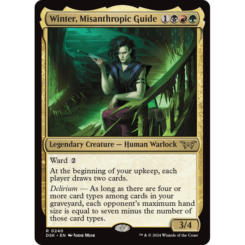 Winter, Misanthropic Guide [Duskmourn: House of Horror]
