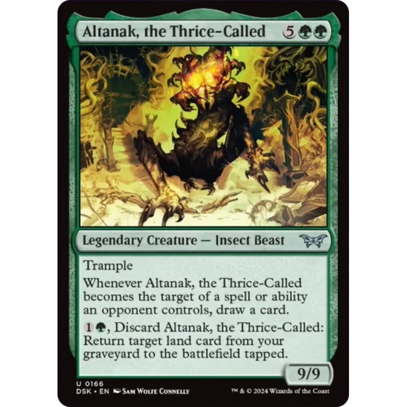Altanak, the Thrice-Called [Duskmourn: House of Horror]
