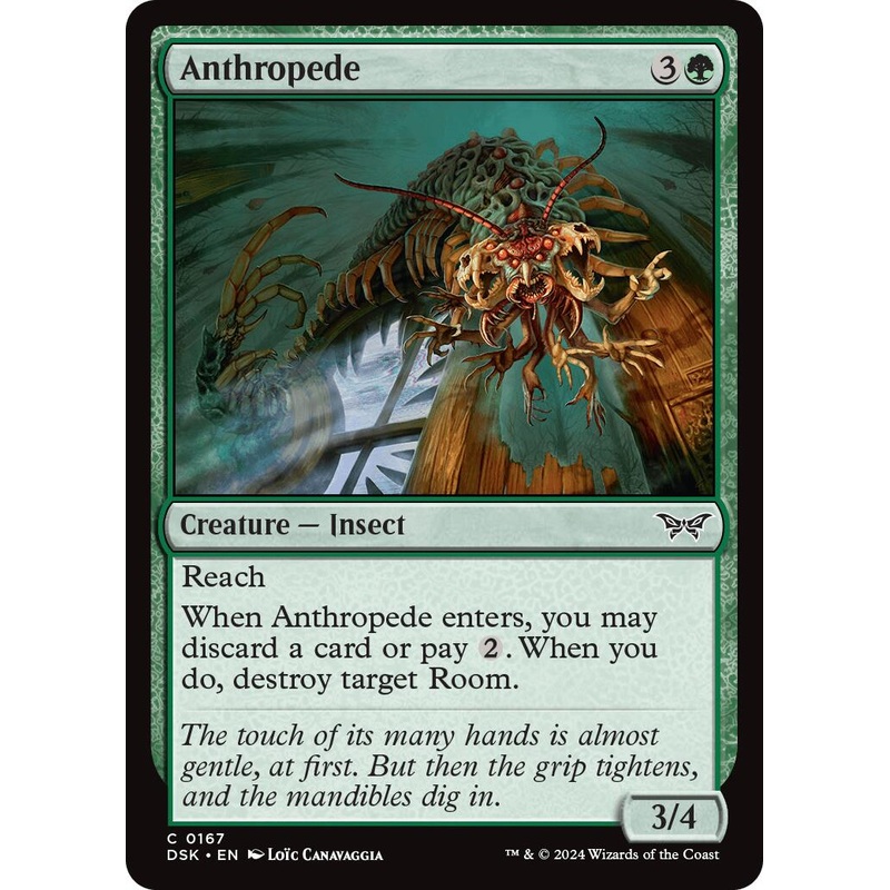 Anthropede [Duskmourn: House of Horror]