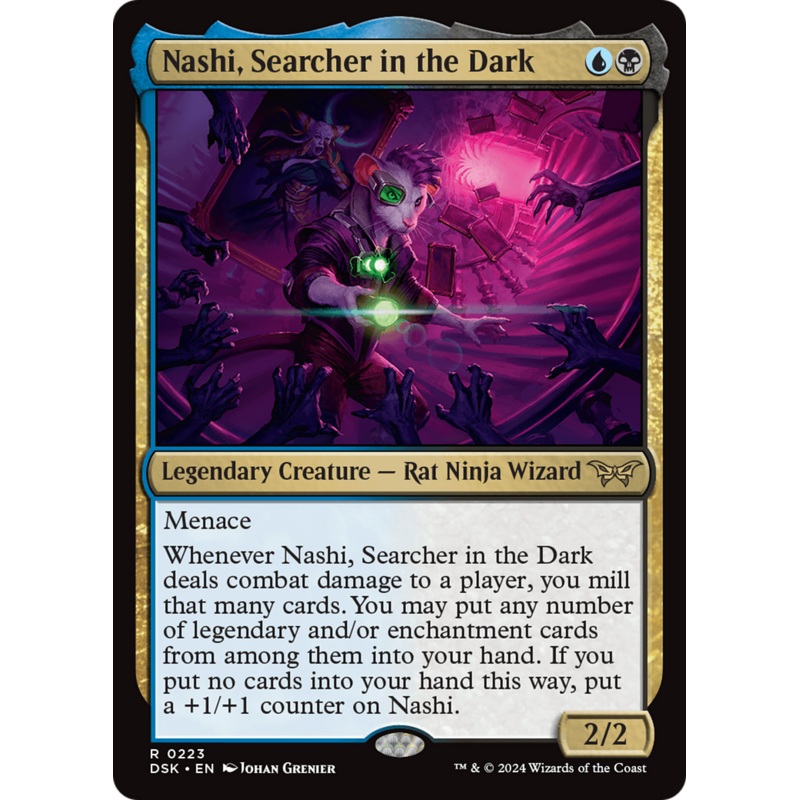 Nashi, Searcher in the Dark [Duskmourn: House of Horror]