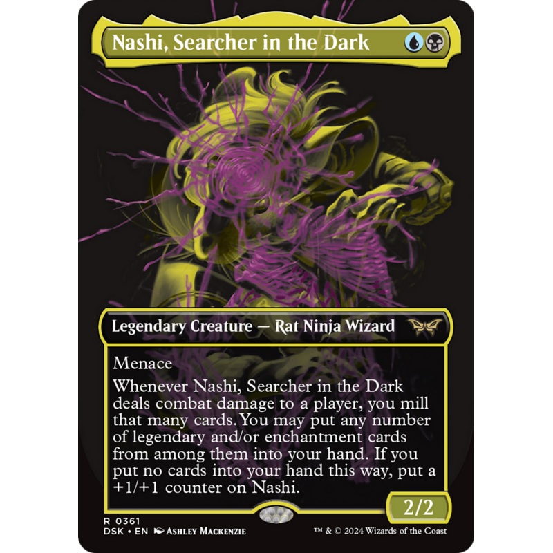Nashi, Searcher in the Dark (Showcase) [Duskmourn: House of Horror]