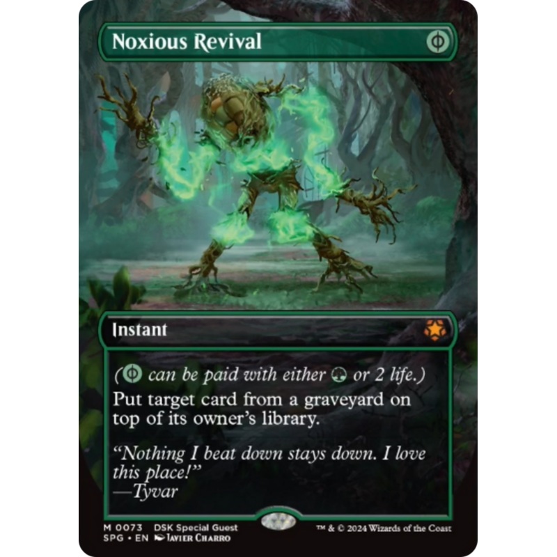 Noxious Revival (Borderless) [Duskmourn: House of Horror Special Guests]