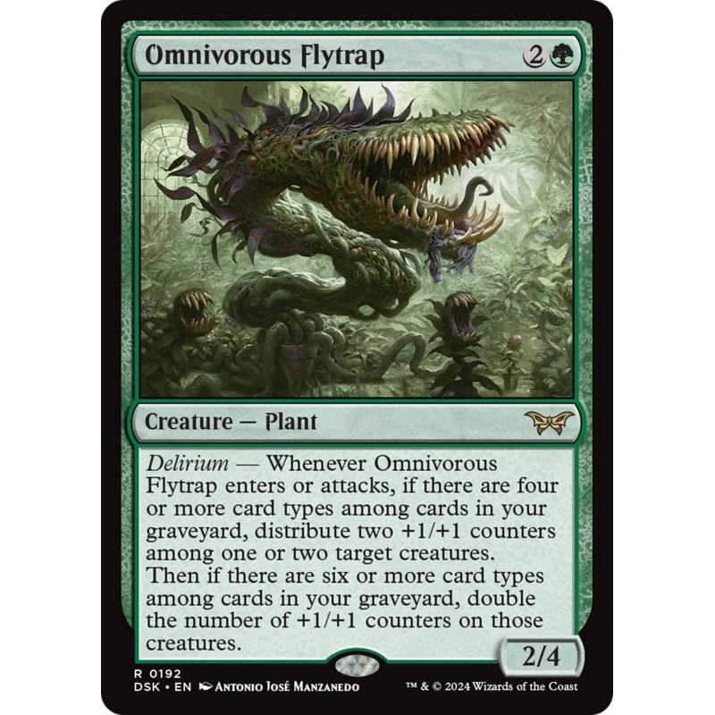 Omnivorous Flytrap [Duskmourn: House of Horror]