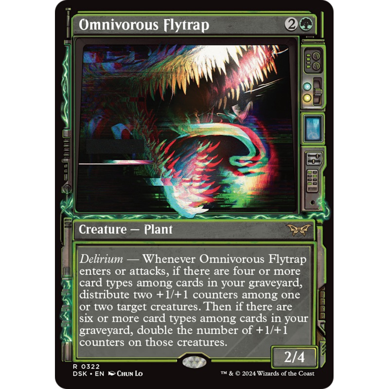 Omnivorous Flytrap (Showcase) [Duskmourn: House of Horror]