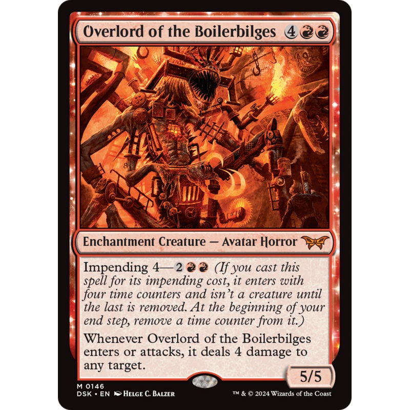 Overlord of the Boilerbilges [Duskmourn: House of Horror]