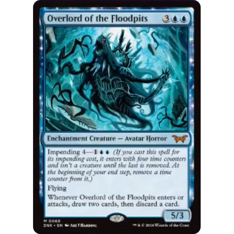 Overlord of the Floodpits [Duskmourn: House of Horror]