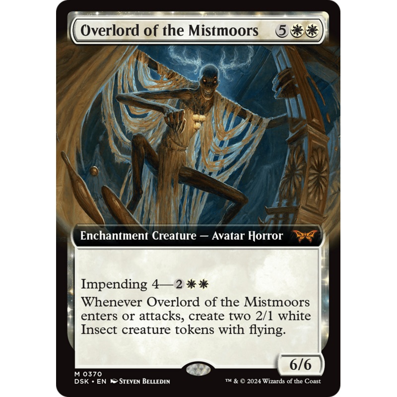 Overlord of the Mistmoors (Extended Art) [Duskmourn: House of Horror]