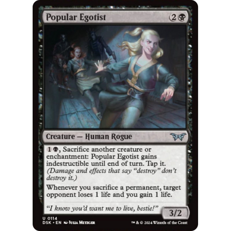 Popular Egotist [Duskmourn: House of Horror]