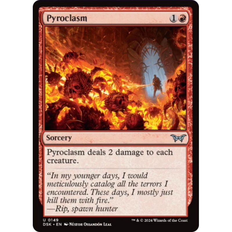 Pyroclasm [Duskmourn: House of Horror]