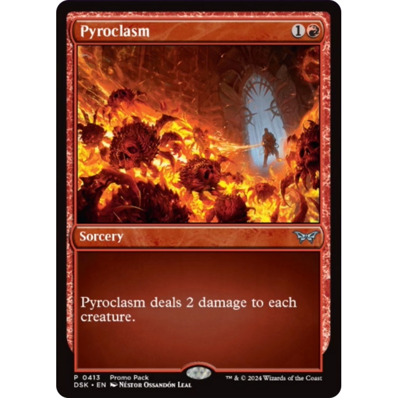 Pyroclasm (Promo Pack) [Duskmourn: House of Horror Promos]