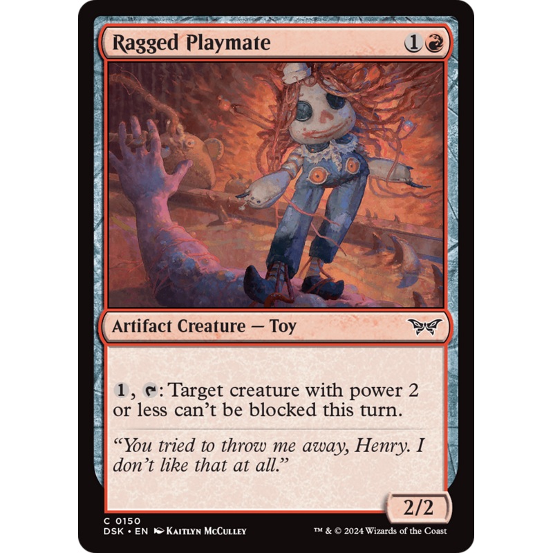 Ragged Playmate [Duskmourn: House of Horror]