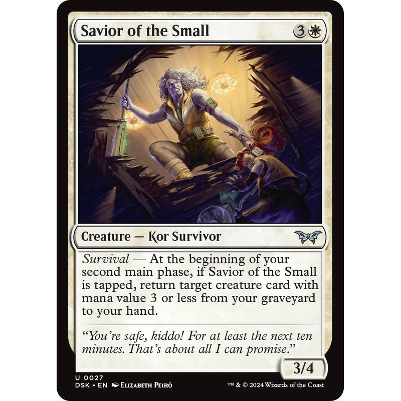 Savior of the Small [Duskmourn: House of Horror]
