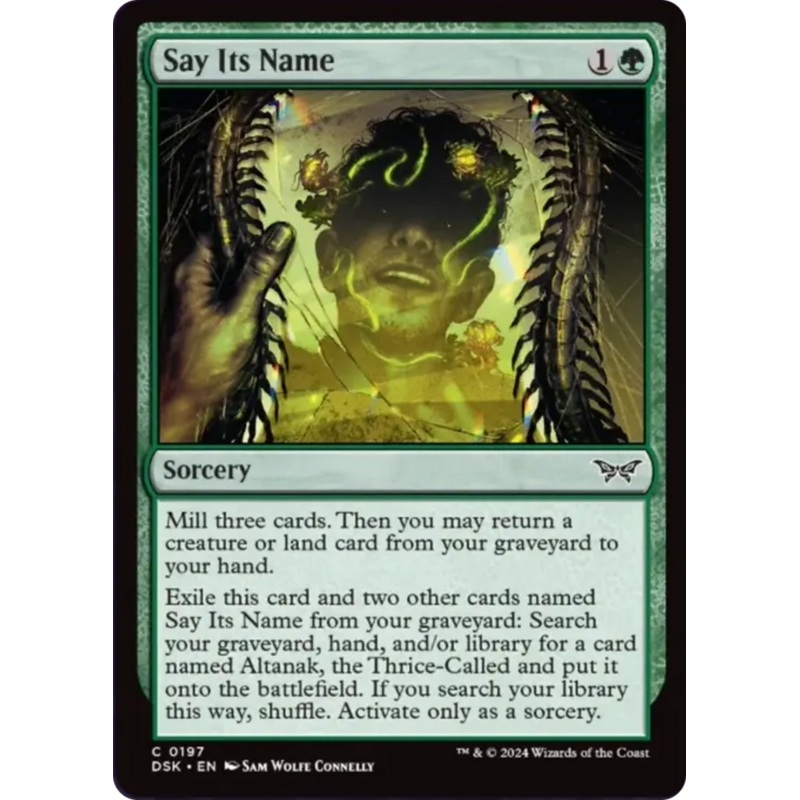 Say Its Name [Duskmourn: House of Horror]