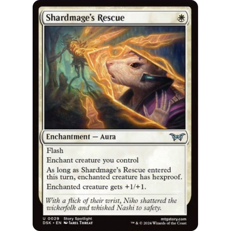 Shardmage's Rescue [Duskmourn: House of Horror]