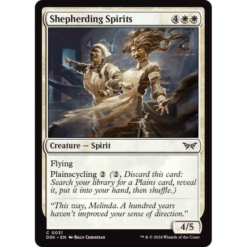 Shepherding Spirits [Duskmourn: House of Horror]