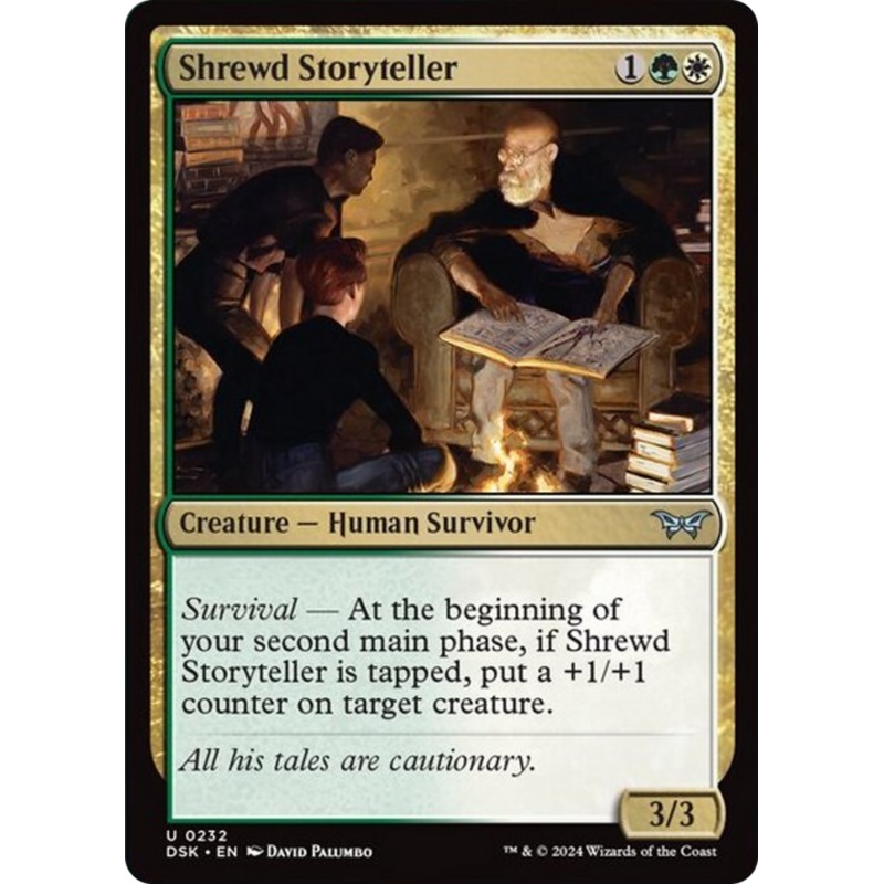 Shrewd Storyteller [Duskmourn: House of Horror]