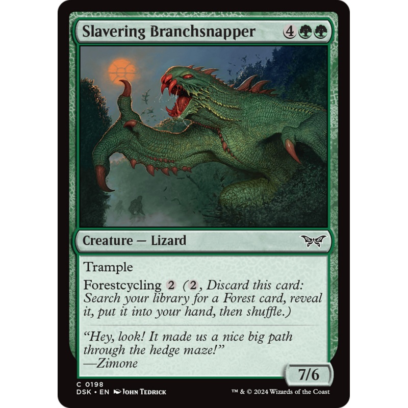 Slavering Branchsnapper [Duskmourn: House of Horror]