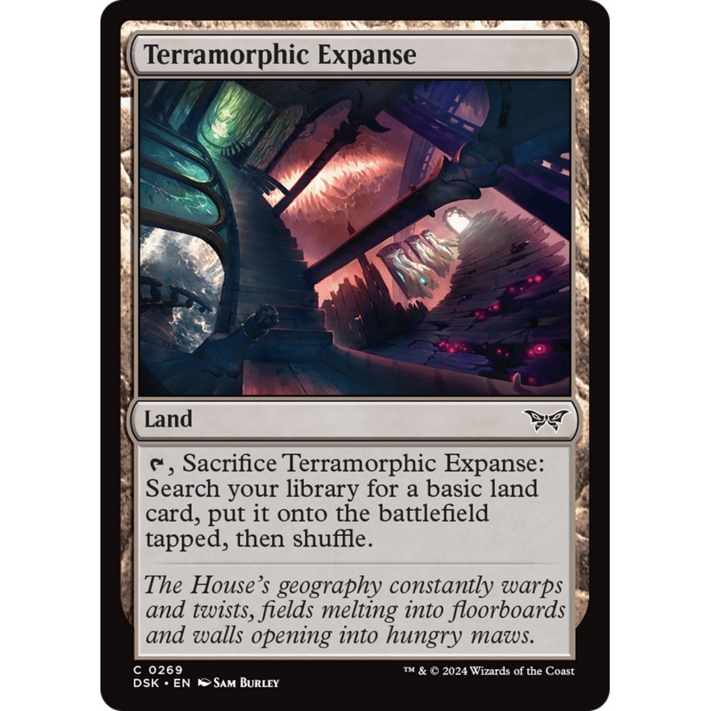 Terramorphic Expanse [Duskmourn: House of Horror]