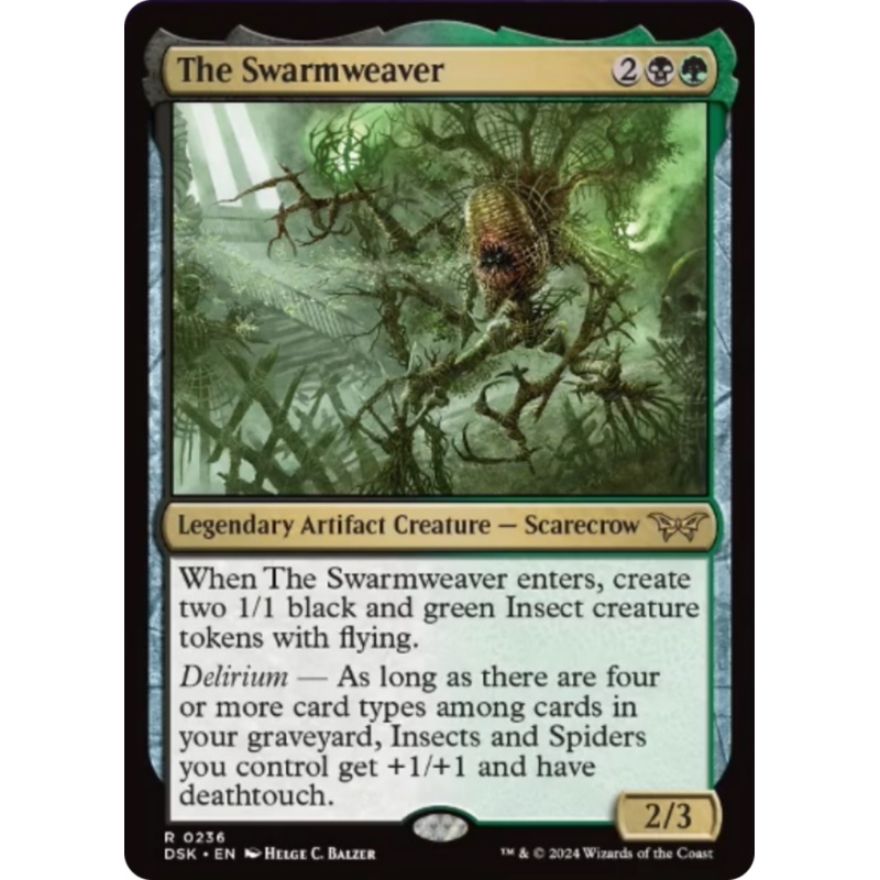 The Swarmweaver (0236) [Duskmourn: House of Horror]