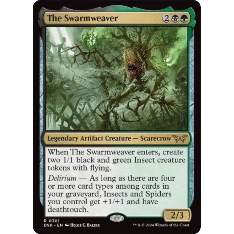 The Swarmweaver (0301) [Duskmourn: House of Horror]