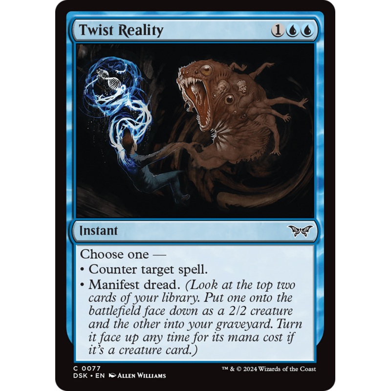 Twist Reality [Duskmourn: House of Horror]