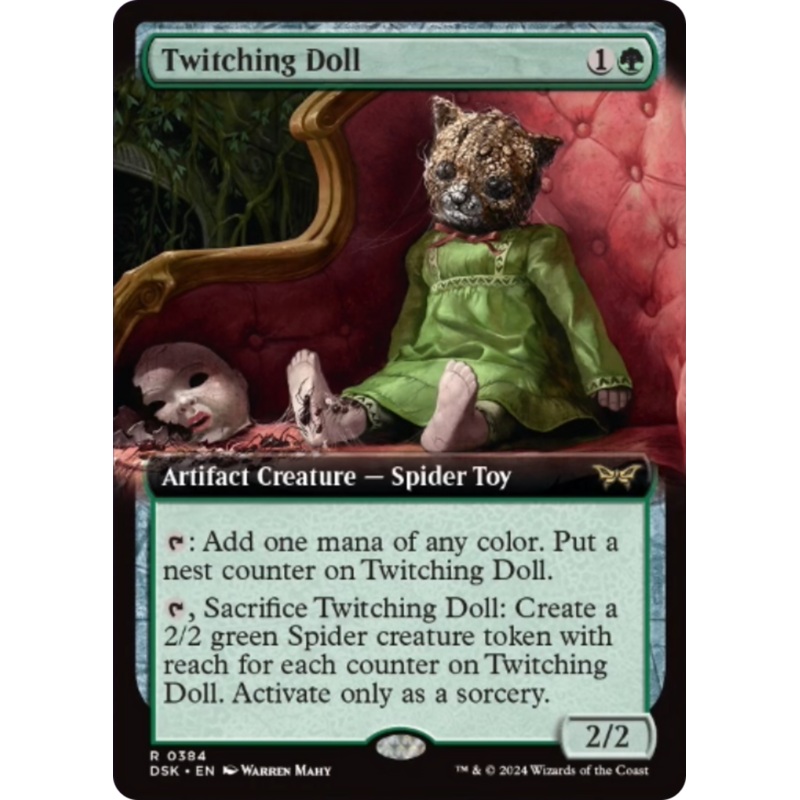 Twitching Doll (Extended Art) [Duskmourn: House of Horror]
