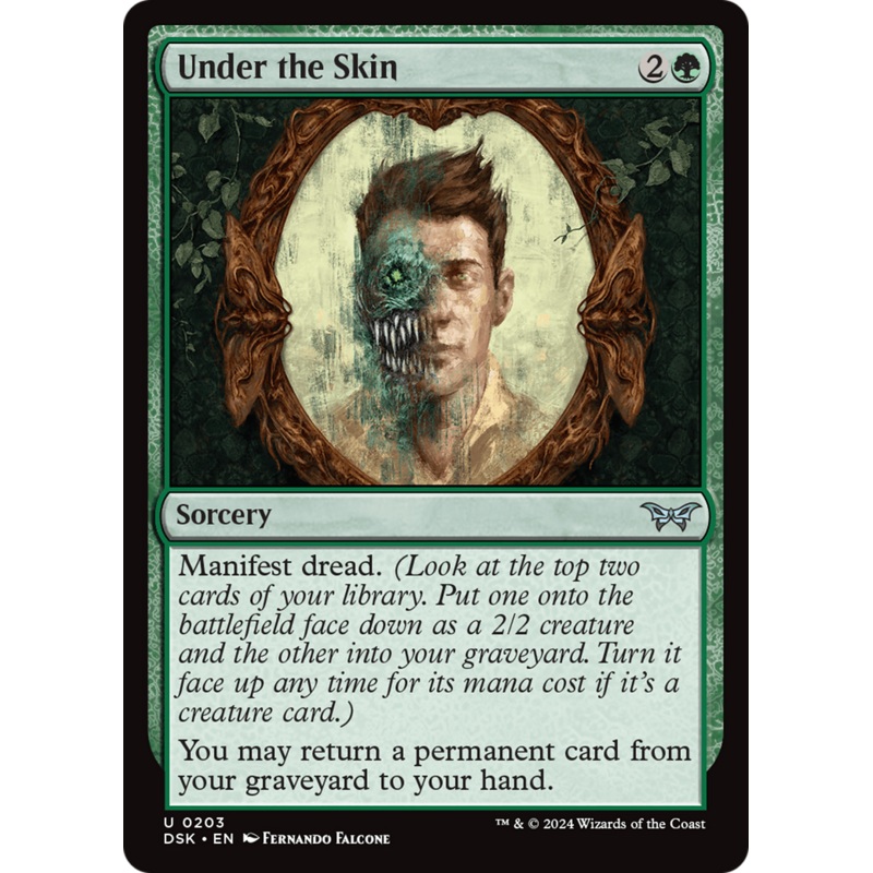 Under the Skin [Duskmourn: House of Horror]