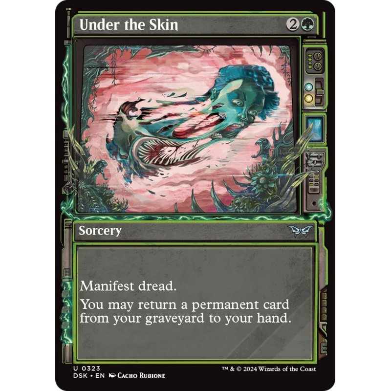Under the Skin (Showcase) [Duskmourn: House of Horror]