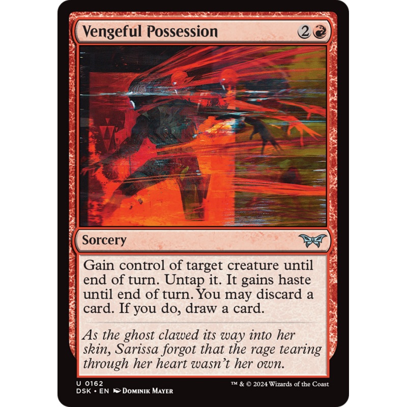 Vengeful Possession [Duskmourn: House of Horror]