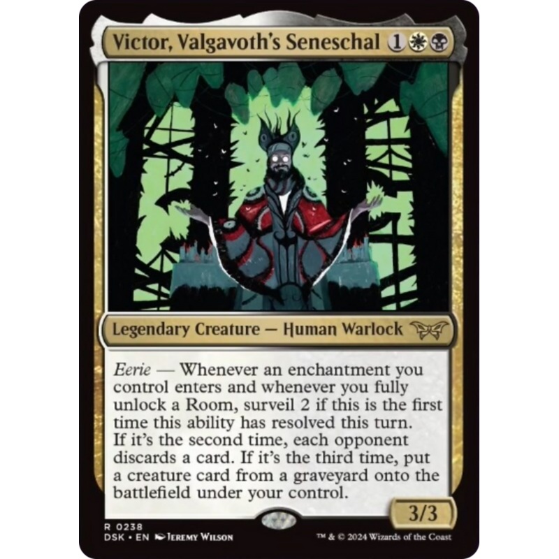 Victor, Valgavoth's Seneschal [Duskmourn: House of Horror]
