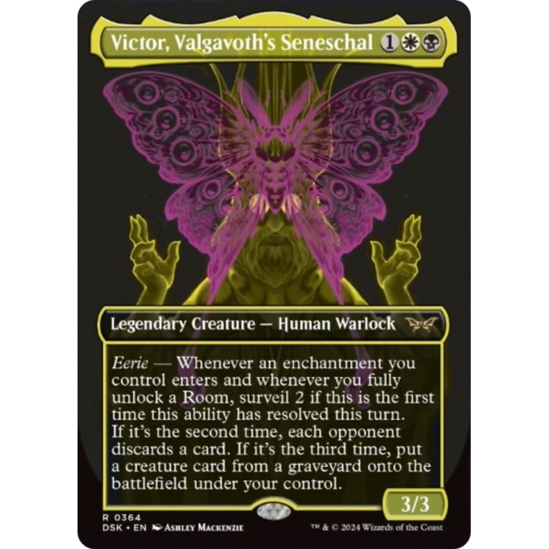 Victor, Valgavoth's Seneschal (Showcase) [Duskmourn: House of Horror]